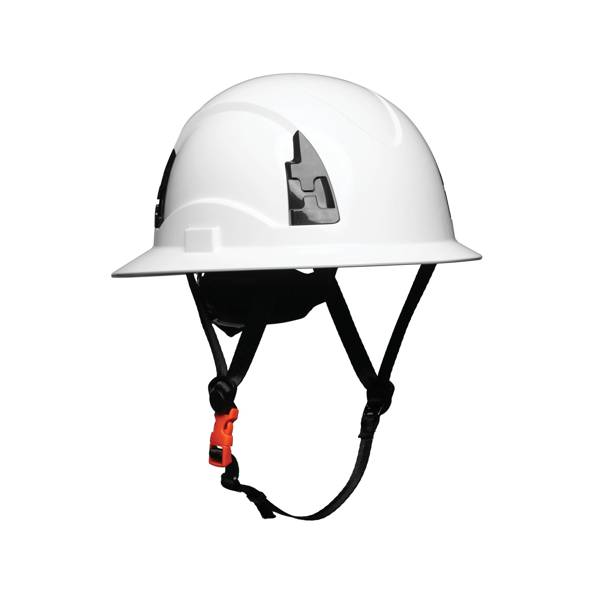 Malta Dynamics APEX Type 2 Class E Full Brim Safety Helmet — ANSI Z89.1, EN12492, OSHA, White, Model# HHW3004
